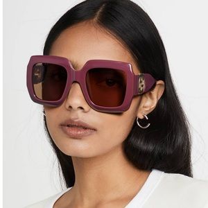 Gucci
54MM Rectangular Sunglasses